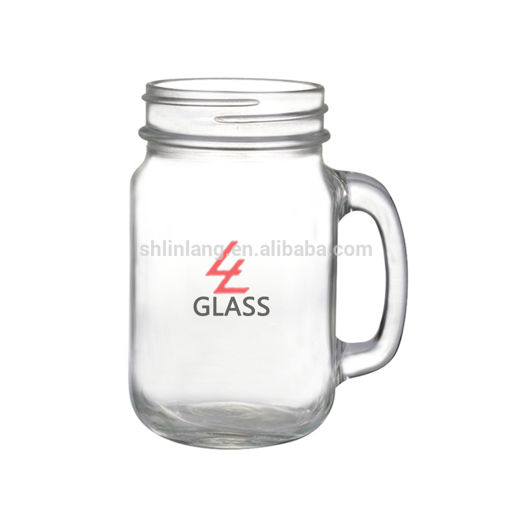 Fixed Competitive Price Essential Oil Glass Vials - linlang glass bottle manufacture mason jar – Linlang