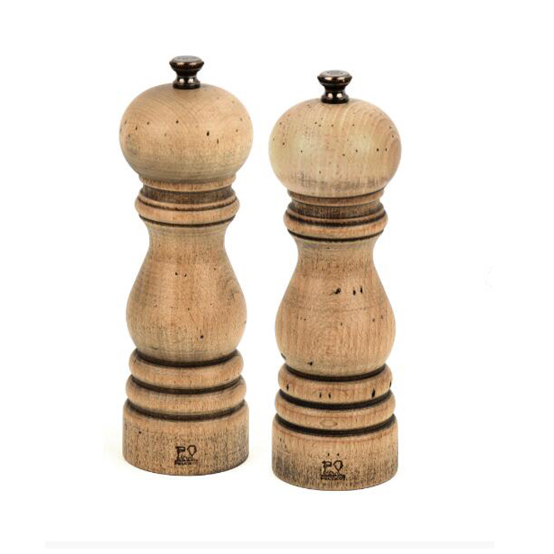 Cheap price Amber Green Beer Glass Bottles - Linlang shanghai Wooden Salt & Pepper Mill Set – Linlang