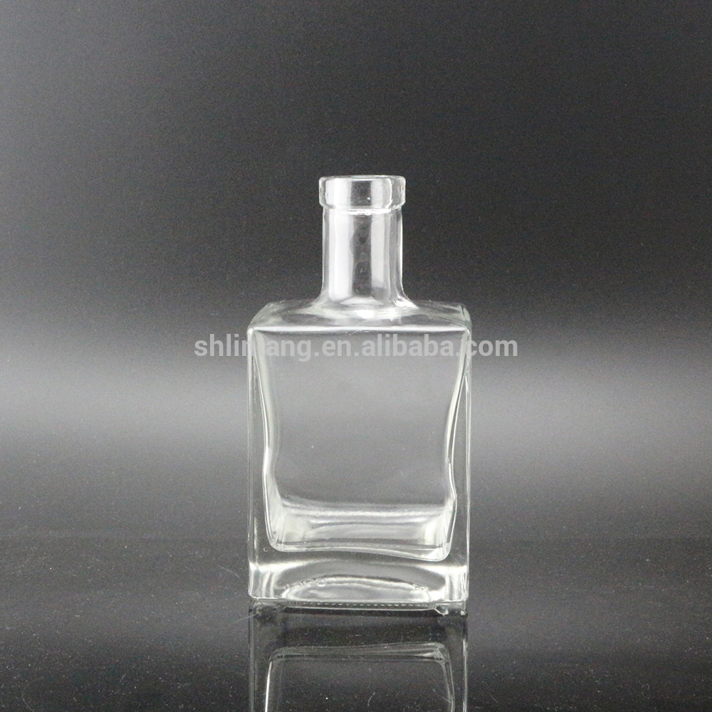 Newly Arrival Clear Simple Decorative Candle Holder - Shanghai linlang Wholesale fancy super flint ink dry gin square bottle – Linlang