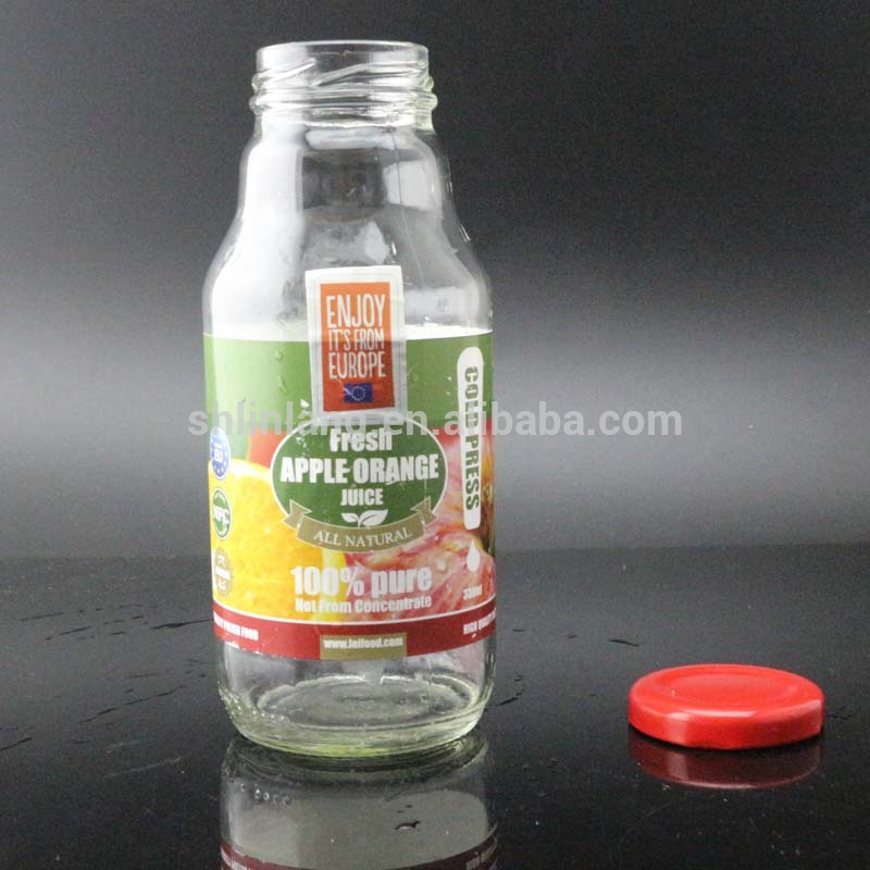 Good User Reputation for Mexican Glass Candle Jars - juice bottle 330ml glass bottle manufacture wholesale export high quality glass bottle – Linlang