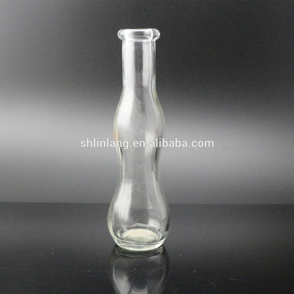 Cilindro barato vaso de vidro claro de altura