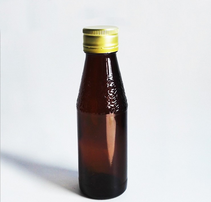 100ml Oral Liquid Bottle Custom Liquid Glass Amber Fľaše veľkoobchod