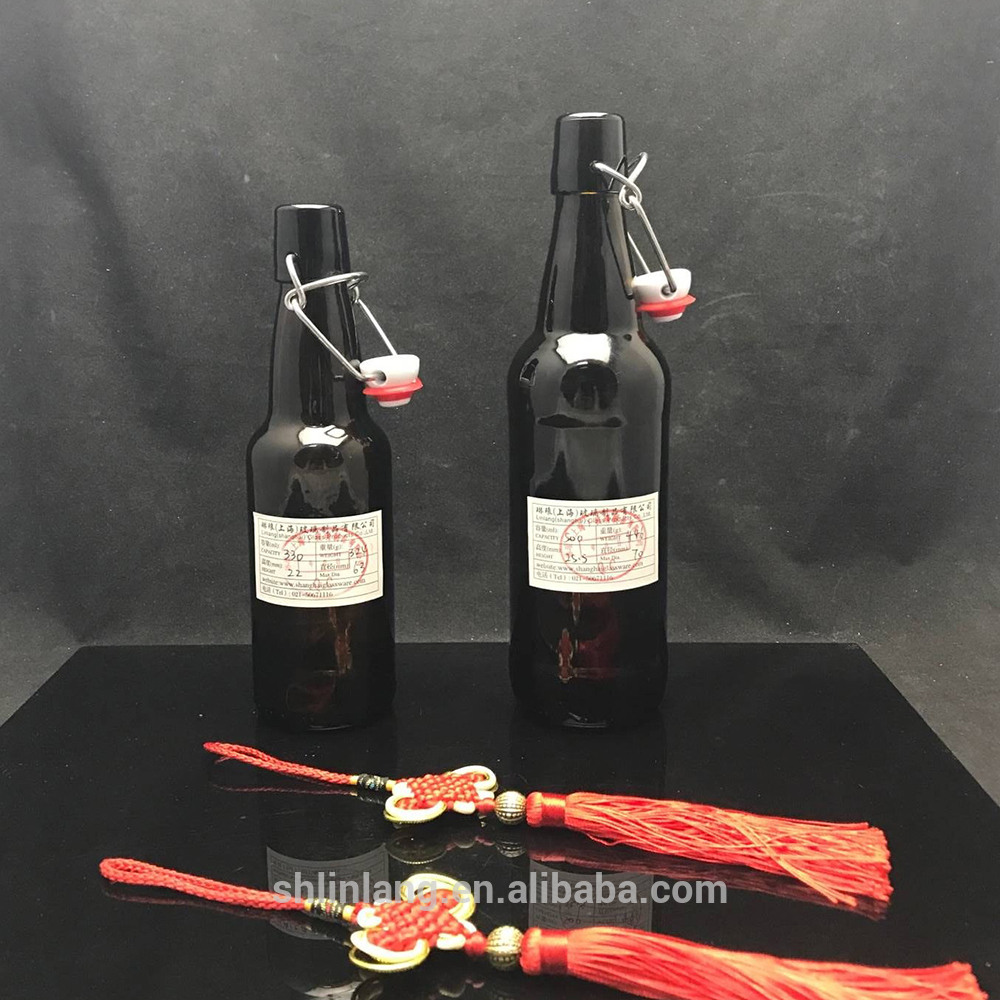 Shanghai linlang FDA Certified Hot Sale empty beer bottle price