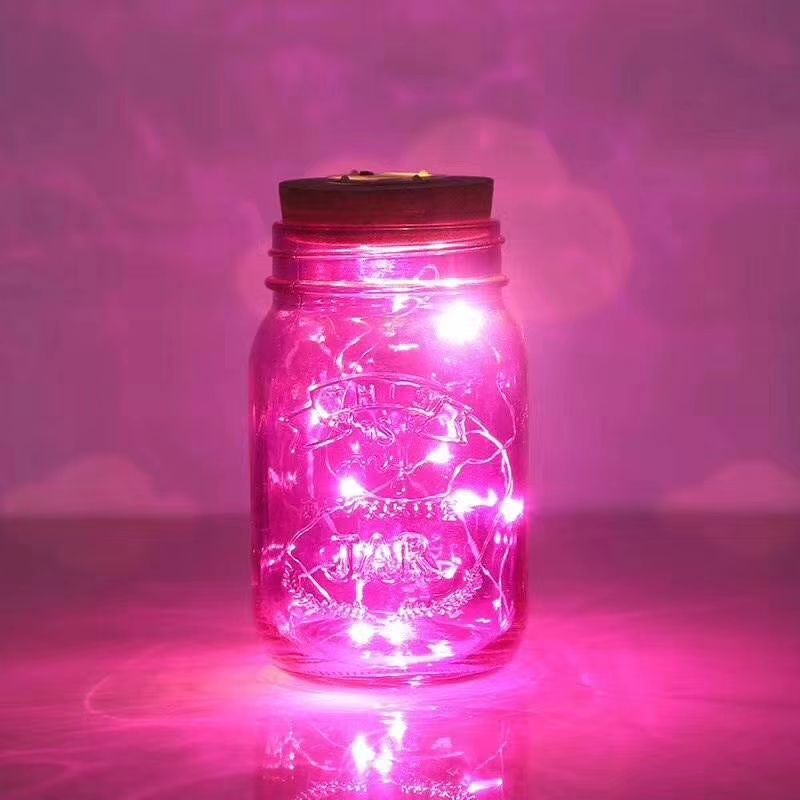 Linlang Shanghai Factory 480ml sun jar with led light