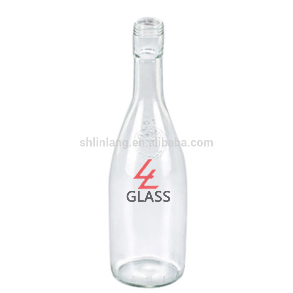 Kina tillverkar skräddarsydda grossist glas frukt huice flaska dryckesflaska drink flaska med 200ml 250ml 500ml