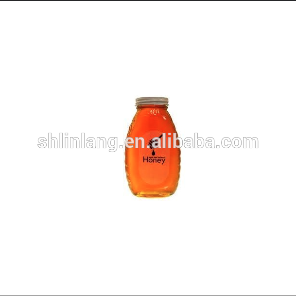 Nakpunar honey glass jar 32oz with Gold Lids