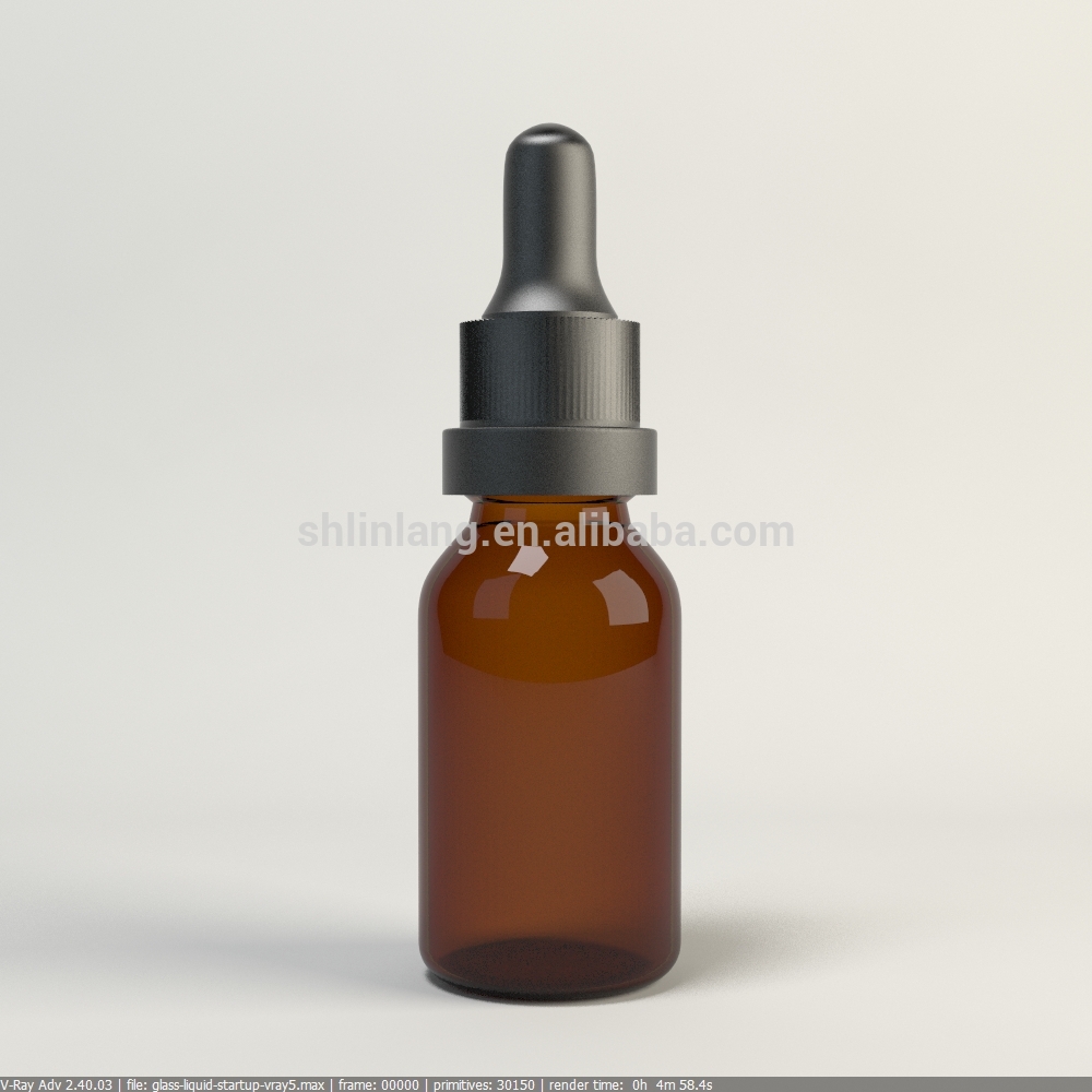 Personal care industry 50ml 30ml 20ml 15ml 10ml 5ml cosmetic use jar with dropper 100ml glass bottles in oil
