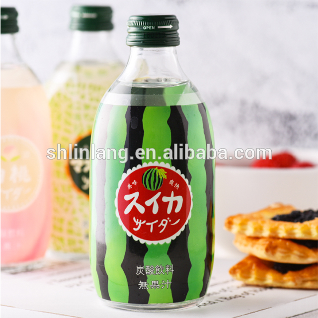 hot sell glass bottle for carbonate beverages 300ml