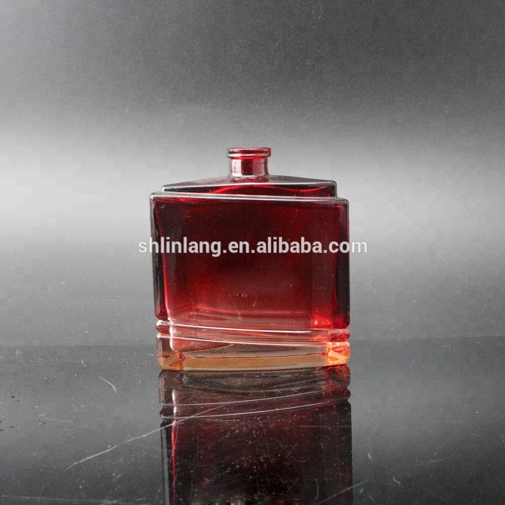 شنغهاي linlang أسلوب تصميم جديد الفاخرة الجملة فارغة 200ml في 100ML زجاجة عطر