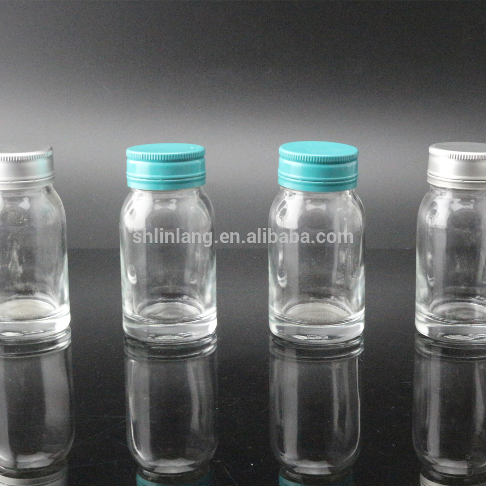 Crystass bottle 80ml 120ml 150ml white material high-end bird's nest glass bottle
