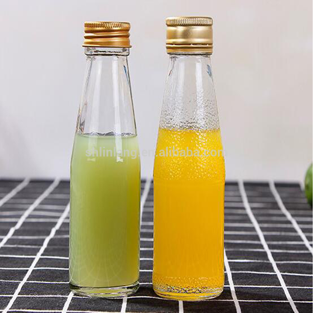 Linlang glass bottle manufacture Wholesale manufacture Import 250ml,300ml,350ml,500ml,750,1L glass beverage bottle