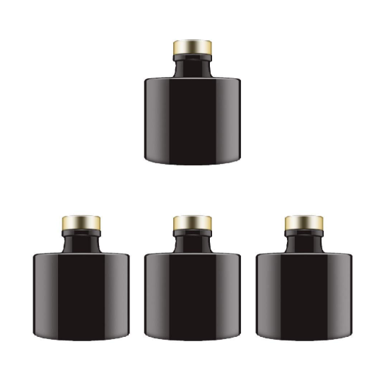China Wholesale matte black reed diffuser glass bottle 100ml 3.4 ounce  Manufacturer and Supplier