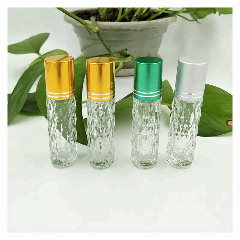 Excellent quality Mini Glass Bottles With Corks - Custom perfumes 3ml 6ml 10ml 8.5ml 5ml Roll on Top Glass Bottle Ball Black Cap  50ml 30ml – Linlang