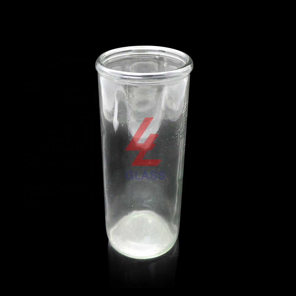 Linlang Shanghai Heildverslun Candle Glass Cylinder 8 tommur Trúarleg Kerti glerkrukkur