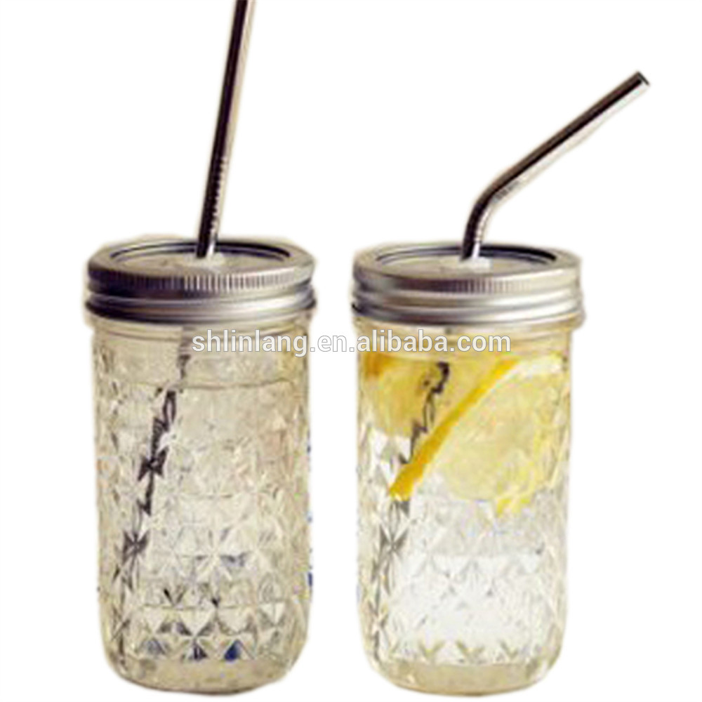 Linlang hot welcomed glass products mason jar glass