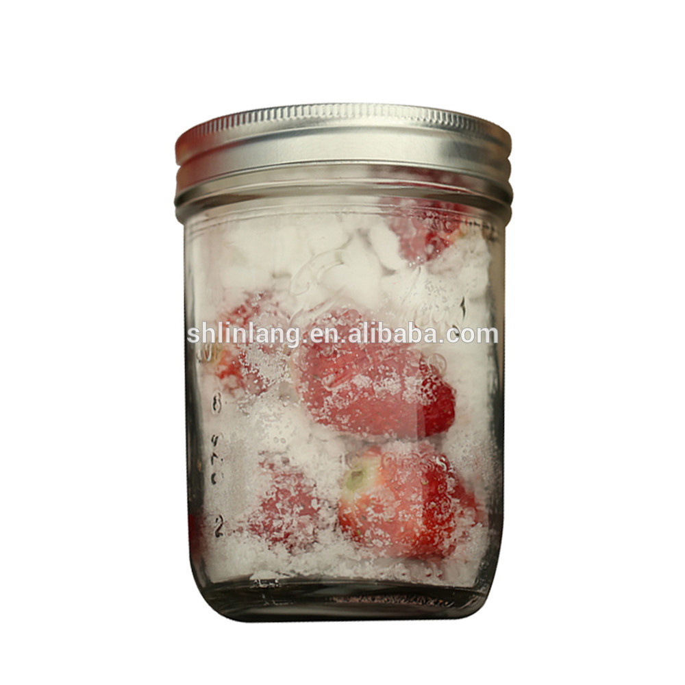 Linlang hot welcomed glass products  mason jar