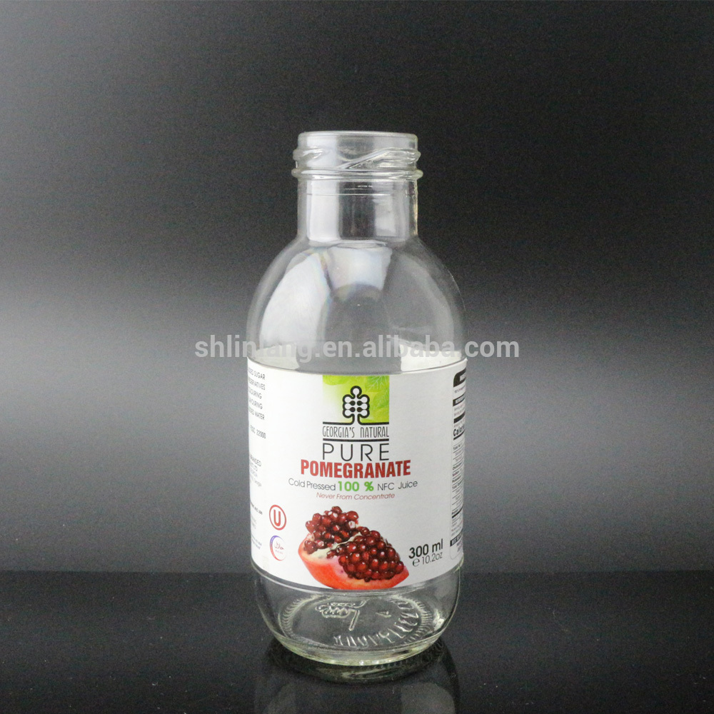 Wholesale Dealers of Decorative Candle Holder - 300ml juice bottle exported to Georgia – Linlang