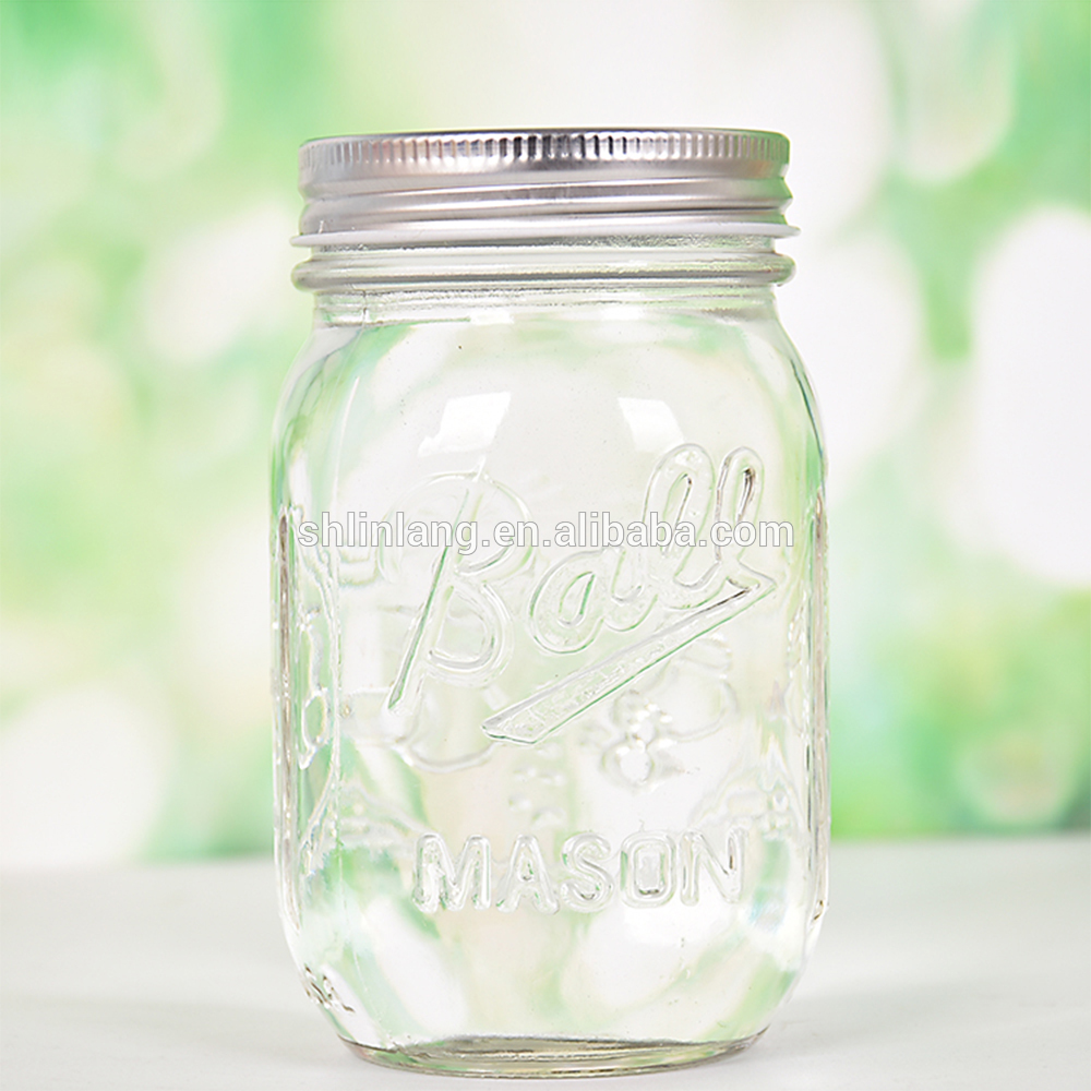 Linlang hot sale glass products pineapple mason jar