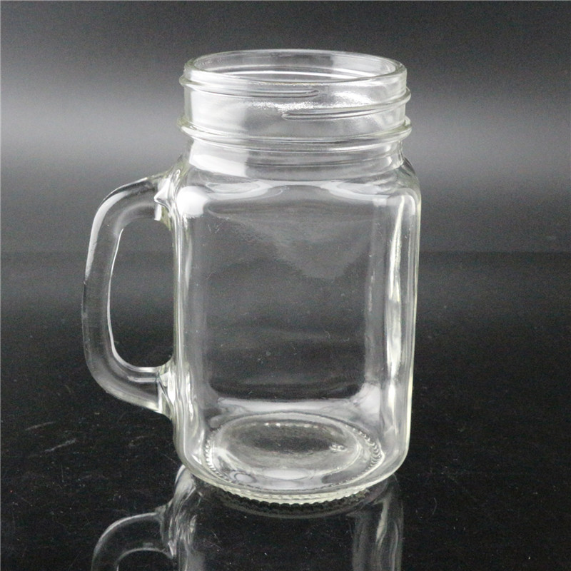 Hot-selling Amber Budweiser Glass Beer Bottle - Linlang Shanghai Factory Direct sale mason jar with lid 480ml – Linlang