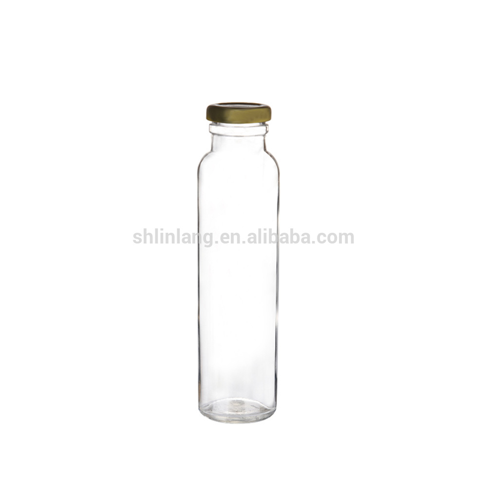 Factory For Boston Round Glass Bottle - Wholesale manufacture Import 50ml,60ml,80ml,100ml,120ml,200ml,330ml,Beverage Fruit Juice Glass Bottle – Linlang