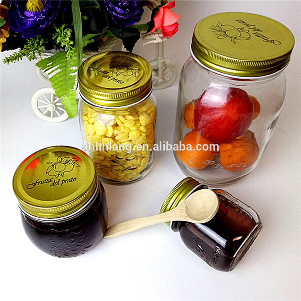 Linlang hot sale glass products jar glass jam