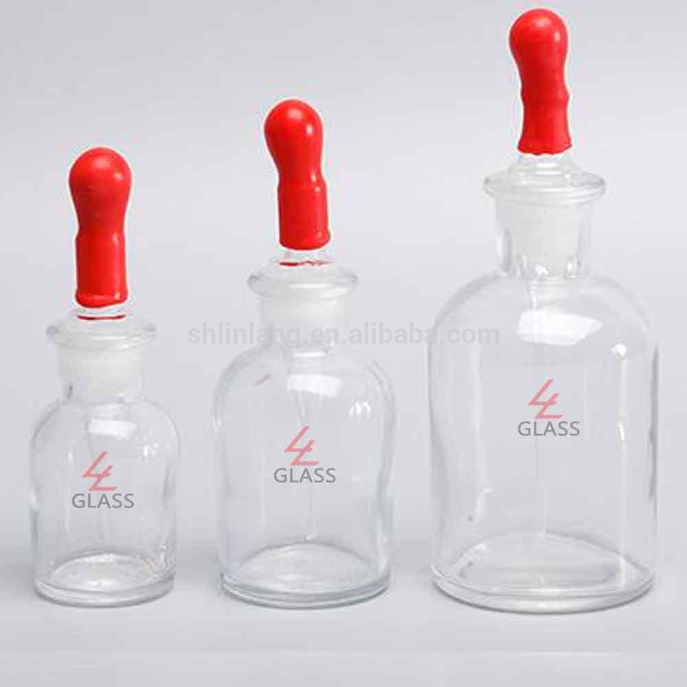 Good Quality Glass E Liquid Bottle 30ml - clear wide mouth pharmaceutical glass bottle reagent bottle 30ml 60ml 125ml 150ml 250ml 500ml 1L – Linlang