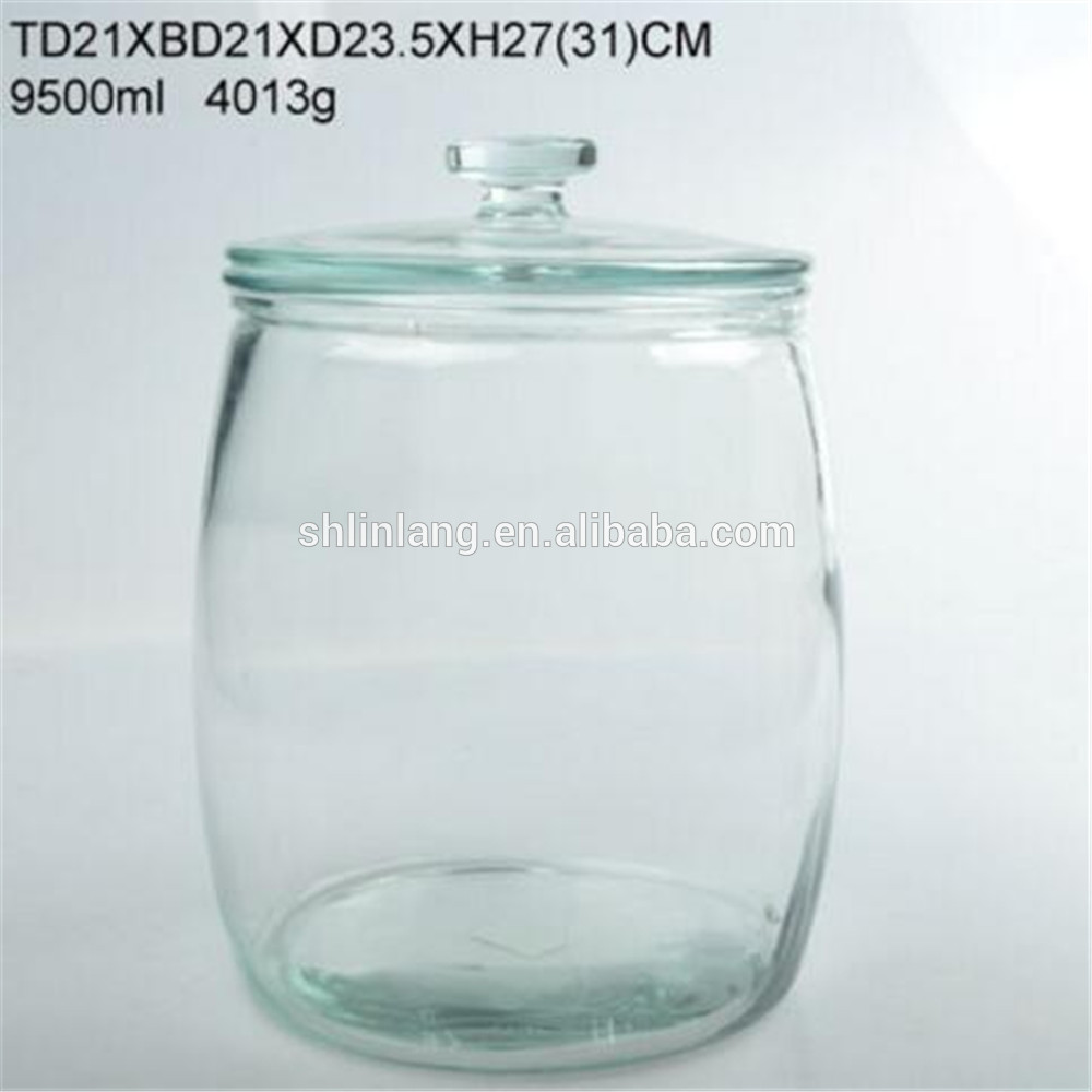 Personlized Products High Flint Pudding/Milk/Yogurt Glass Jar With Lid - Linlang food canisters – Linlang