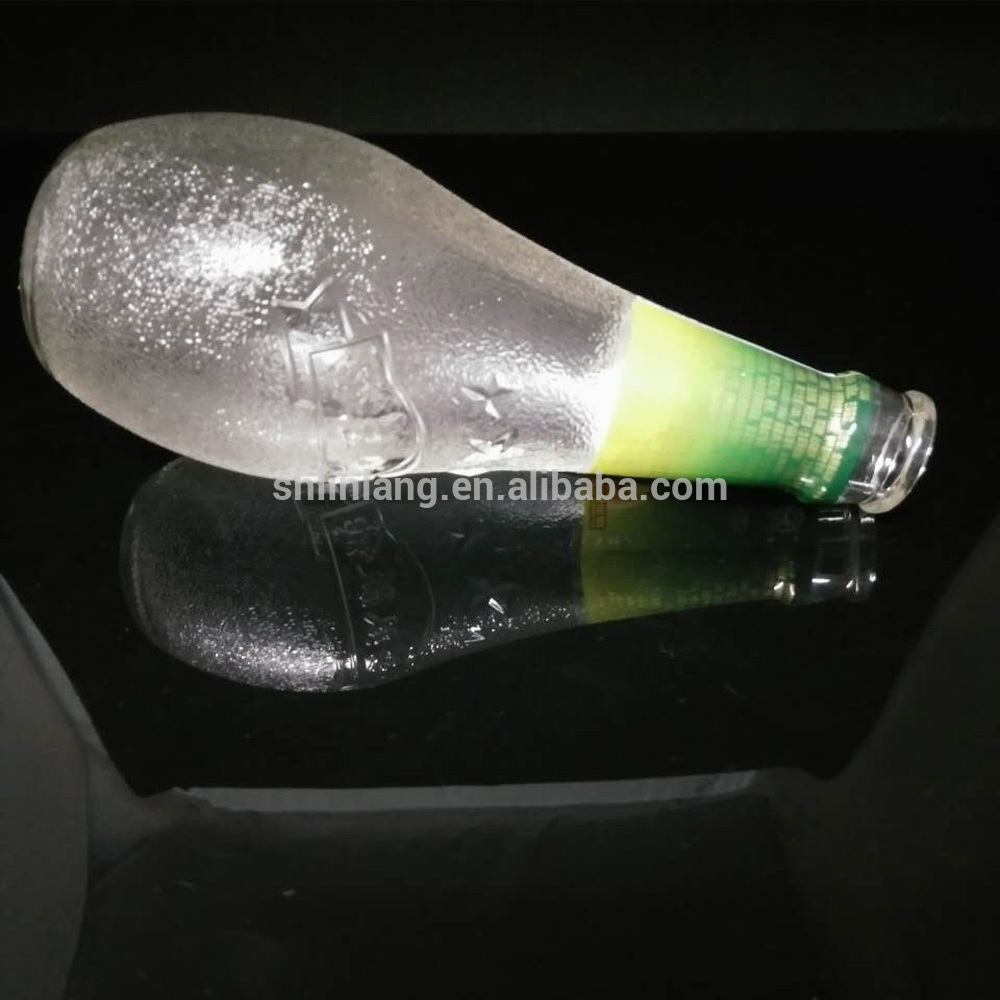 linlang hot πωλούν ειδικά γυάλινα μπουκάλια πόσης με κάλυμμα κορώνας