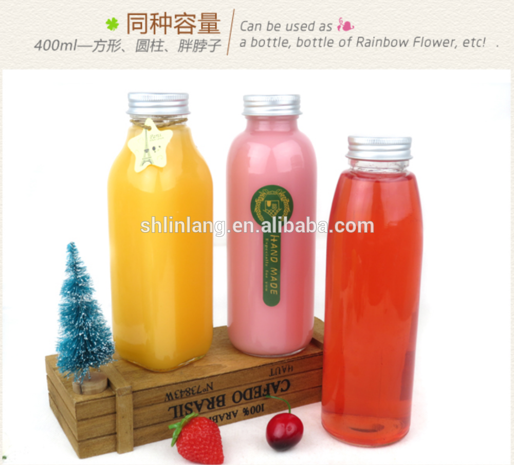 Wholesale Dealers of Stackable Pantry Jars - Glass bottle manufacture wholesale beverage glass bottle high temperature resistance – Linlang