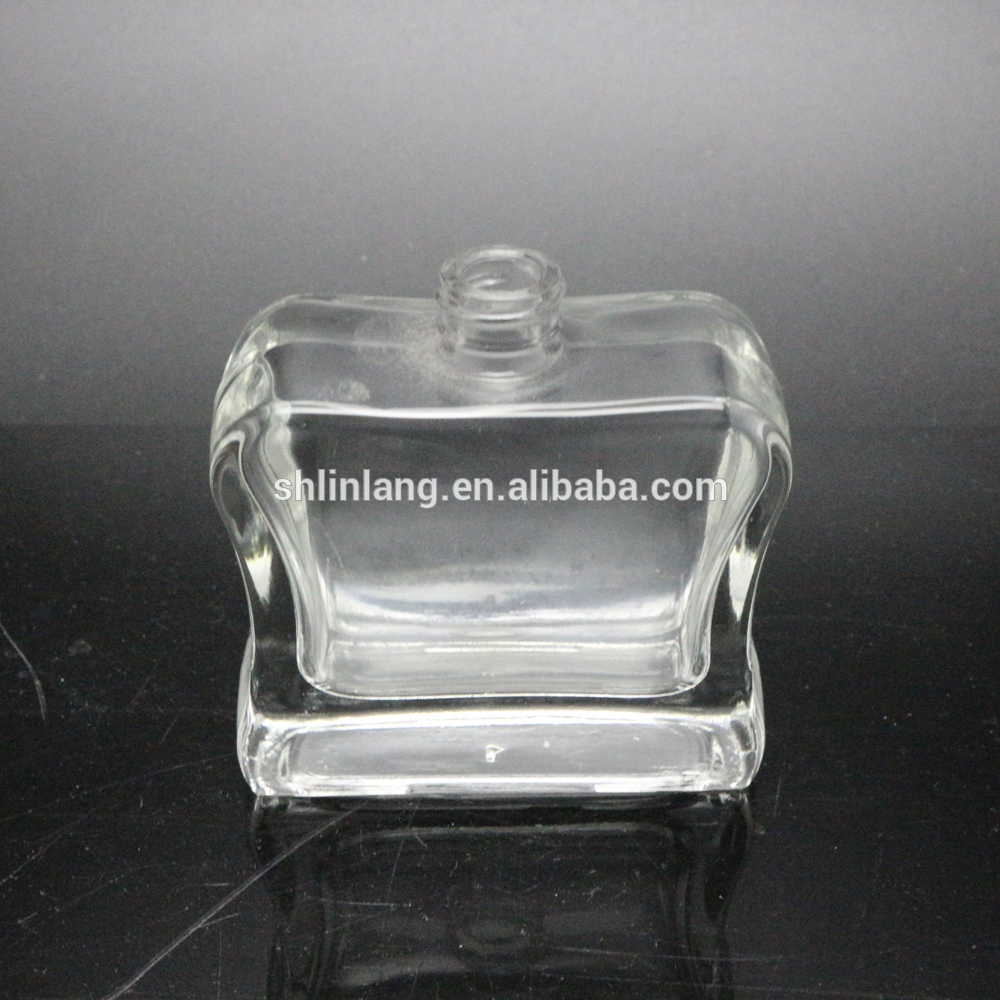 New Fashion Design for Maple Leaf Shape Glass Bottle - shanghai linlang factory direct luxury square perfume bottle – Linlang