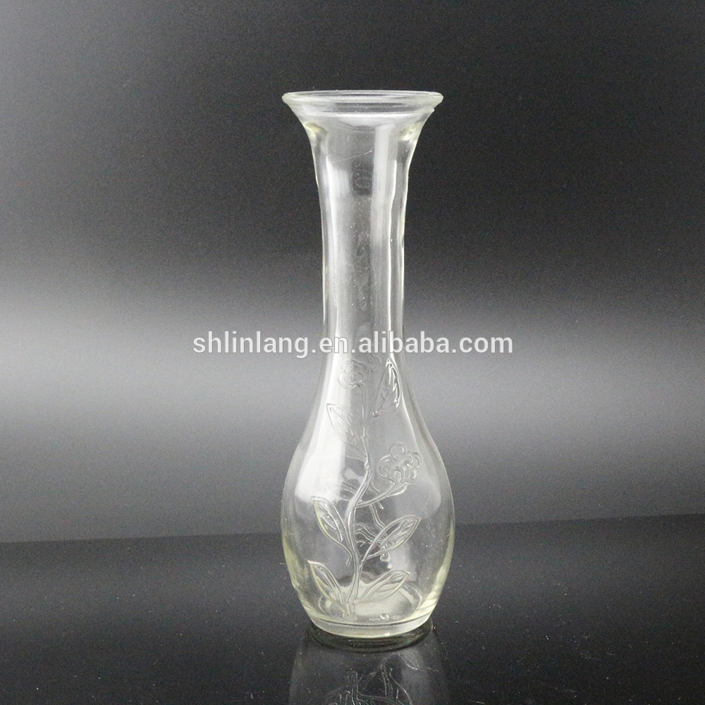 Home decorative hydroponics hyacinth glass flower vessel glass vase