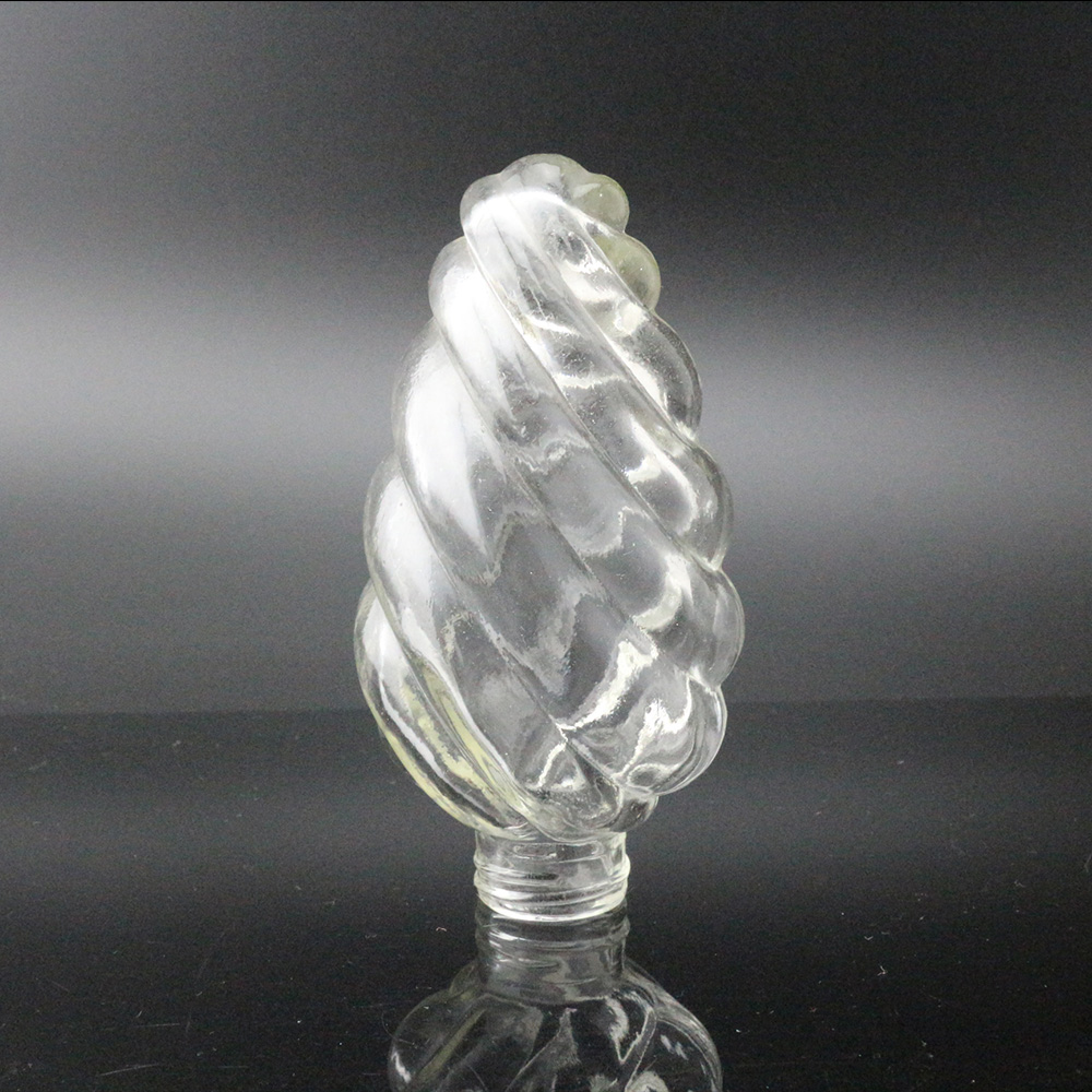 Hot sale 60ml Plastic Sponge Liquid Bottle With Sponge Applicator - Screw Thread Surface Glass Bulb Cover – Linlang