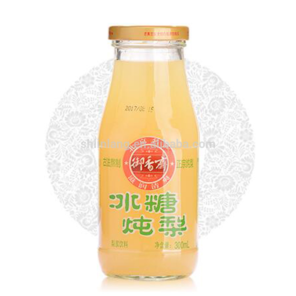 Wholesale 250ml wide mouth beverage glass bottle