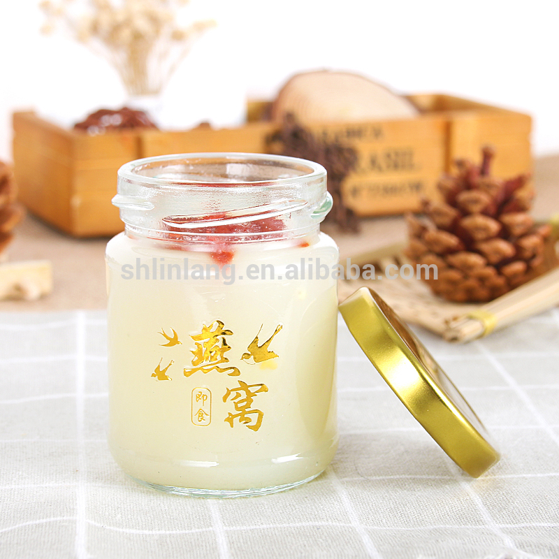 Best Price on Hot Sale Coffee Tea Storage Jars - Import glass jars with screw cap for storage clear 60ml bottle bird nest – Linlang