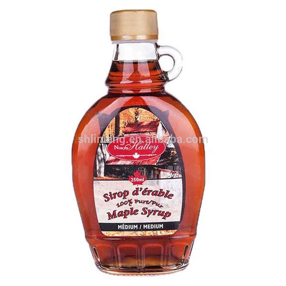 Best Price for Pharmaceutical Bottle - custom made glass syrup bottle 100ml 150ml 200ml – Linlang