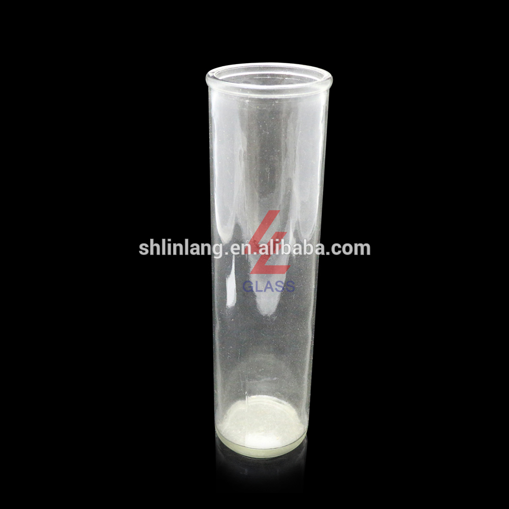 Wholesale Price Sealed Glass Storage Jar - Tall round glass candle jar wedding candle – Linlang
