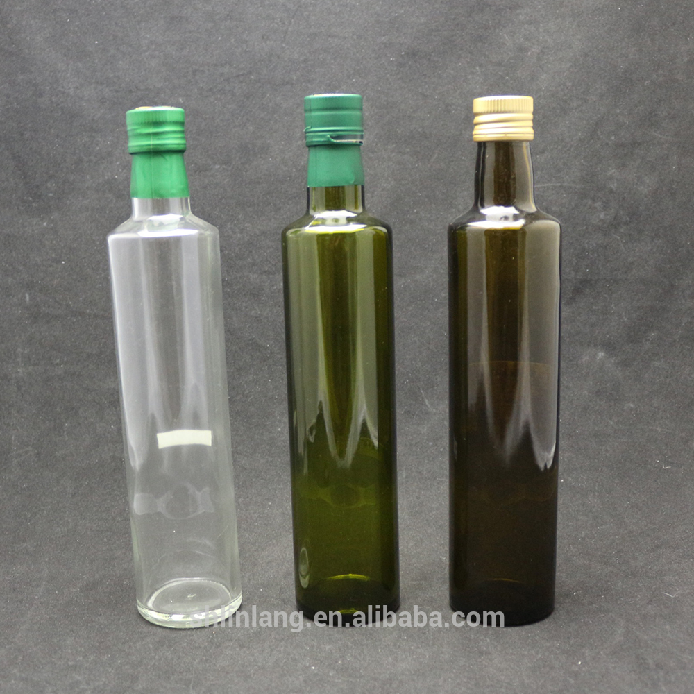 OEM Customized Wine Clear 50ml 100ml Square Glass Bottle - Shanghai linlang Factory price dark green Dorica Bottle – Linlang