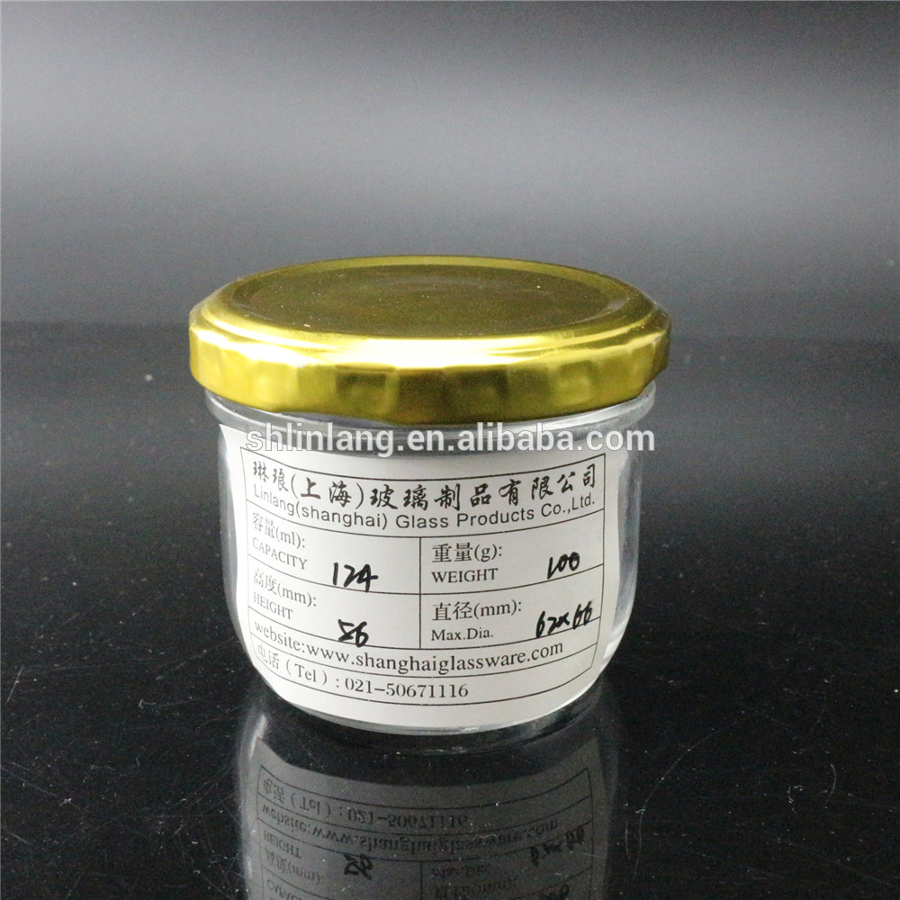 New Arrival China Plastic Bottle For Capsules - Linlang welcomed glassware products 124ml caviar jar for black caviar – Linlang
