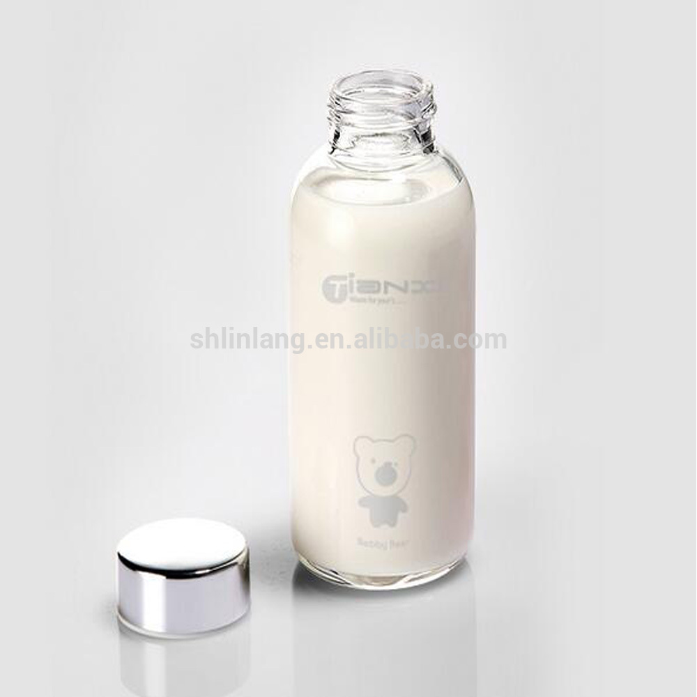 OEM manufacturer Promotional Glass Baby Bottle - 16oz French Glass Juice Bottle With Sealed Cap – Linlang