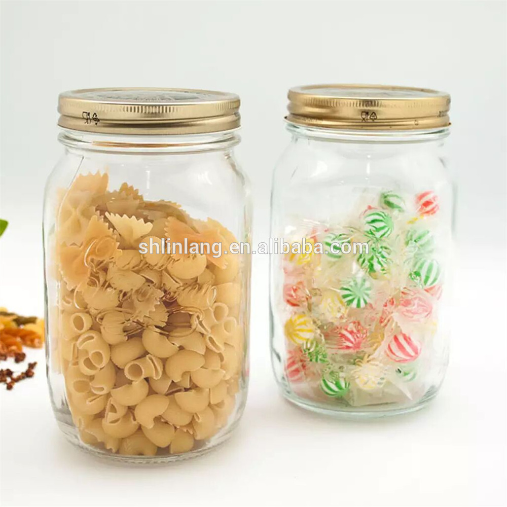 Linlang hot sale glass products glass jar for jam