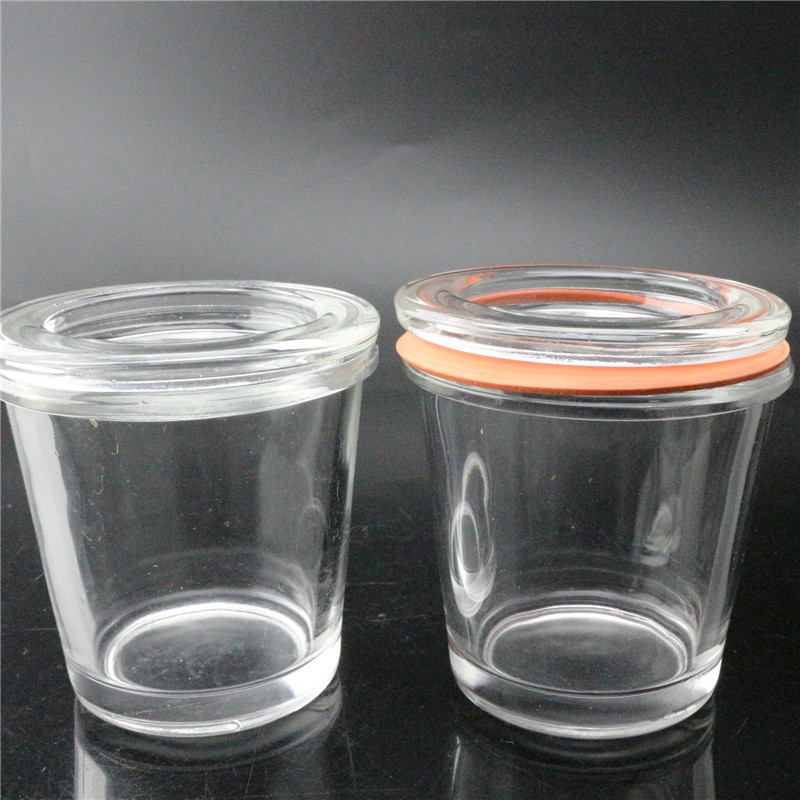 Shanghai Factory Direct sale jam glass jar with lid for maccha sauce