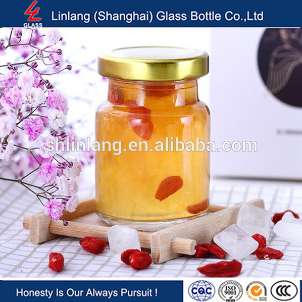 Factory Free sample 250ml Clear Square French Shape Glass Bottle - manufacture wholesale bird's nest glass bottle, beverage glass bottle,creative glass bottle – Linlang