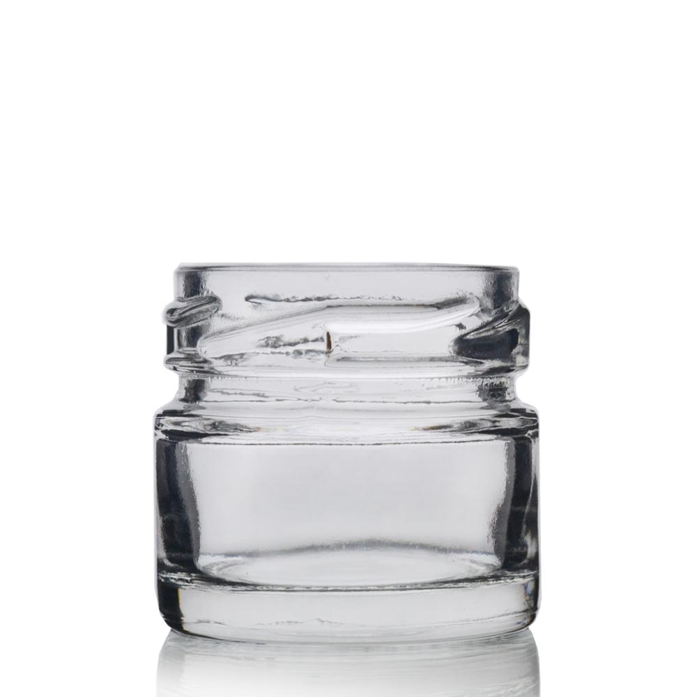 Factory Cheap Bell Shaped Glass Candle Holder - Keynote Kashmir 10 gram honey packing glass bottle 1oz 5g 10g 45ml 20ml 25ml 30ml 40ml – Linlang