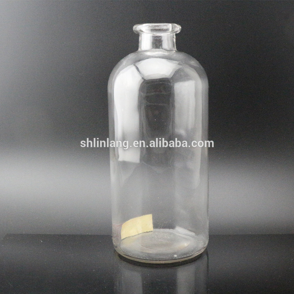 Best selling wholesale clear glass vase