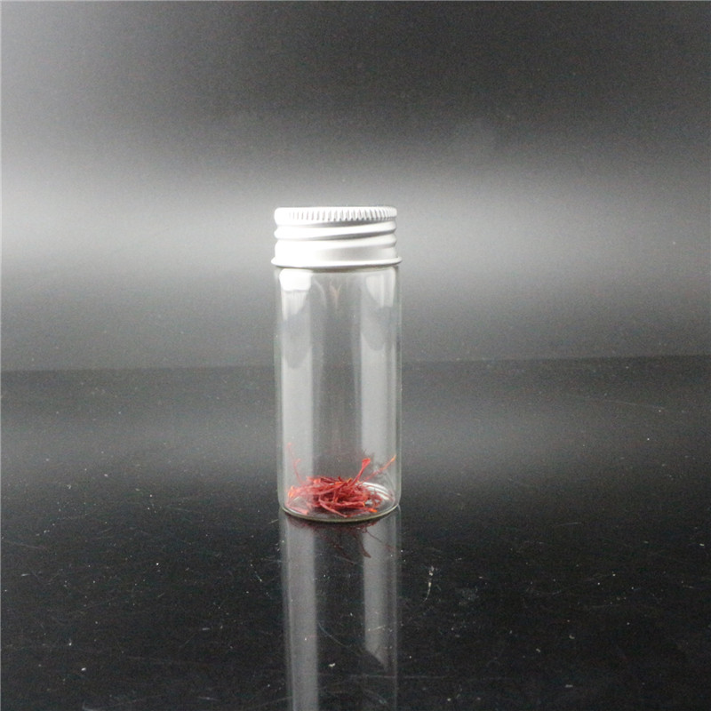 Linlang shanghai factory glassware products saffron packaging bottle