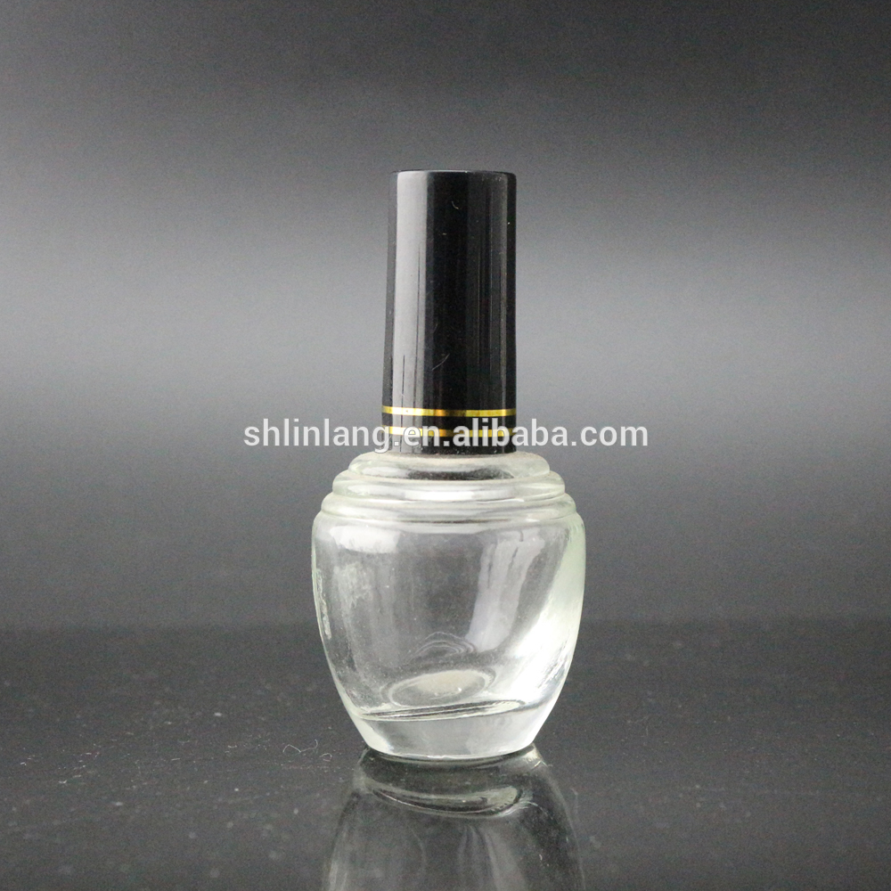 China Supplier Custom Glass Candle Jar - shanghai linlang 10 ml Glass Empty UV Gel Nail polish bottle – Linlang