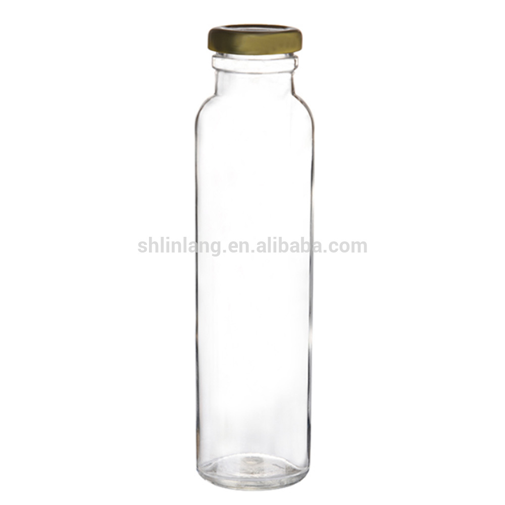 275ml botella de vidrio con jugo de cuello largo