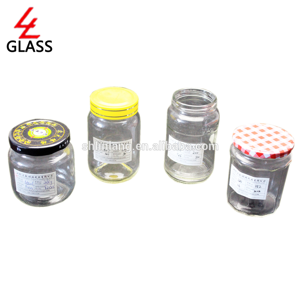Factory Price Empty Oil Glass Bottle - shanghai linlang glass honey bottles 16 oz in bottles – Linlang