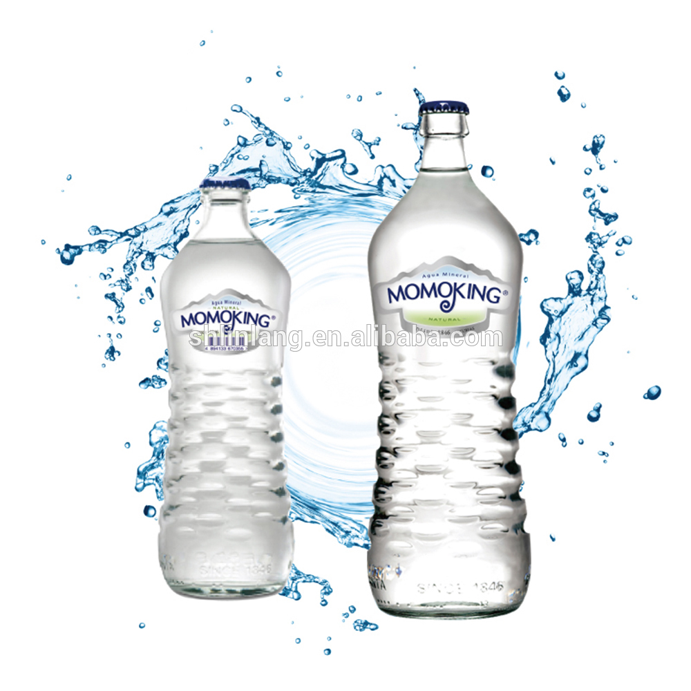 Linlang hot predaj sklenený výrobok fľašu antický vodné sklo
