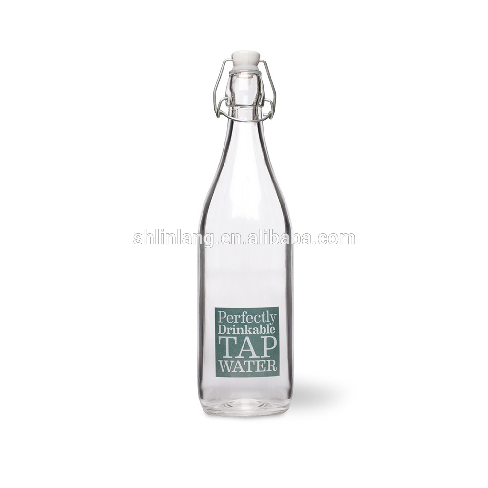 Linlang sticlă de sticlă de apă de vânzare la cald